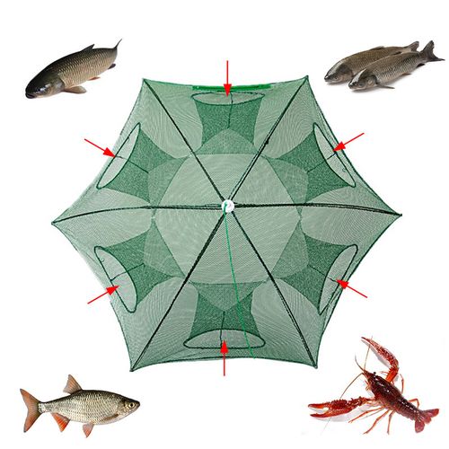 Shop Generic 4-20 Holes Automatic Fishing Net Nylon Foldable Catch