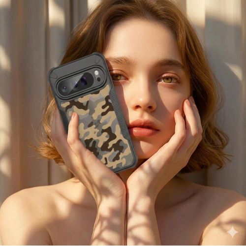 product_image_name-Generic-Ultra Thin Skin-Friendly, Frosted And Textured Phone Case Compatible with Google Pixel, Black.-8