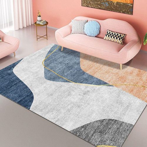 product_image_name-Generic-Nordic Style Carpet Mat Floor Slip Rug 50x80cm - Multicolor-1