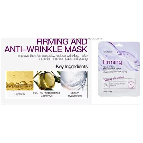 product_image_name-Generic-4 In 1 Face Mask Sheet (Cleansing, Firming, Calming, Whitening) - Set Of 4-5