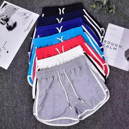 product_image_name-Generic-Ladie’s Cotton Shorts-Multicolored -2