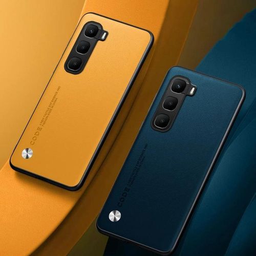 product_image_name-Generic-Luxury PU Leather Case For Infinix Hot 60 Pro Plus Back Cover Silicone Full Protection Phone Case For Infinix Hot 60 Pro Plus-3