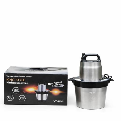 product_image_name-King Style- 8L Stainless Steel Multifunction Electric Grinder/fufu machine/meat grinder-1