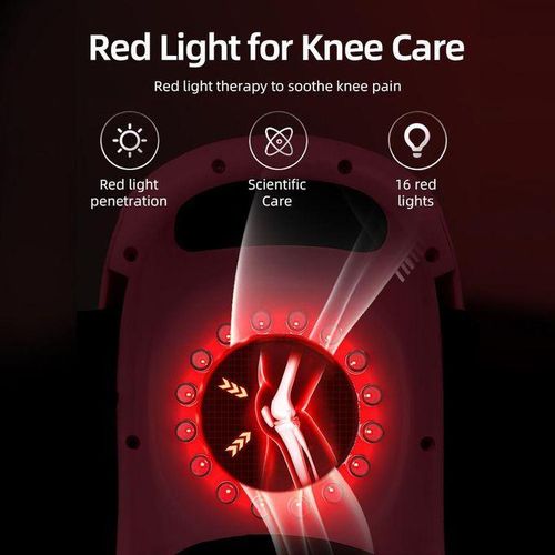 product_image_name-Generic-Electric Red Light Therapy Heating Massage Pad 3 Levels Temperature Vibration Massager For Knee Pain-5