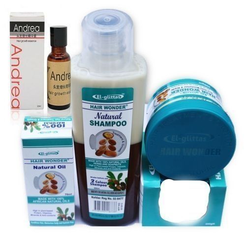product_image_name-El Glittas-Hair Wonder Natural Hair Care Set + Andrea Hair Growth Essence - 20ml-1