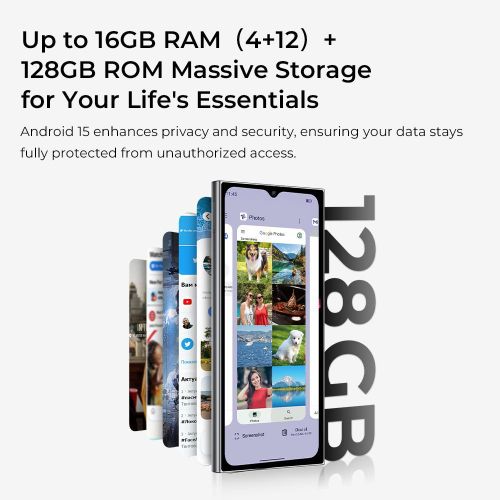 product_image_name-Oukitel-C62 Dual Screen Smartphone 16GB RAM/128GB ROM 5150mAh Long Battery Android 15 6.88" 90Hz + 1.81" Screen, Dual SIM, 13MP Cam Phone - Budget King for Africa-7