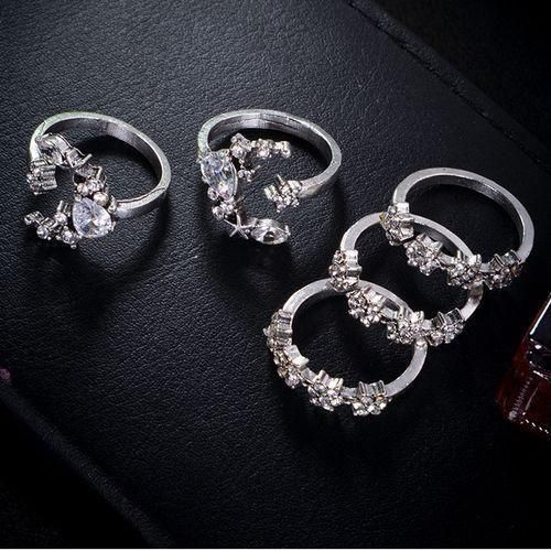 product_image_name-Fashion-5 PCS/Set Vintage Women Star Moon Adjustable Ring Set-3