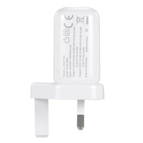 Oraimo OCW-U94D+M53 UK Type Charger Kit - White - image 7