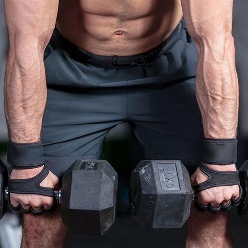 product_image_name-Generic-1 Pair Weight Lifting Training Gloves Men Fitness Sports-4