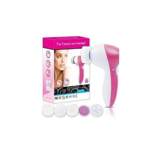 product_image_name-Generic-5-in-1 Facial Brush & Massager - Pink/White-5