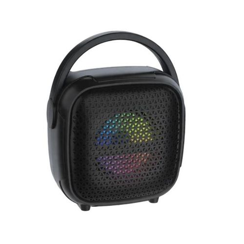 Generic Mini Bluetooth Speaker - 3 Inch Super Bass, RGB Light, 800mAh Battery, Portable with Handle