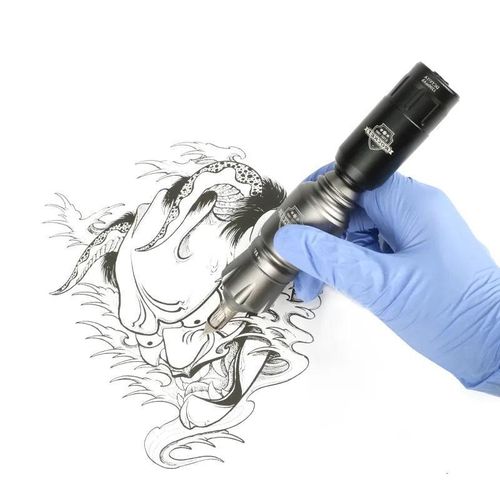 Generic 1PCS For Tattoo Rotary Motor Machine Pen RCA Interface - Black - image 5