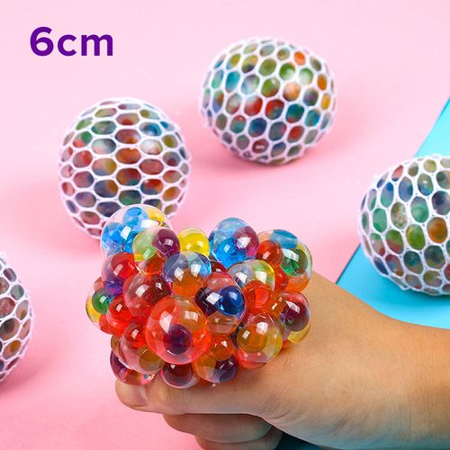 2 x Anti Stress Grape Mesh Balls Autism Mood Squeeze Relief ADHD Relaxation