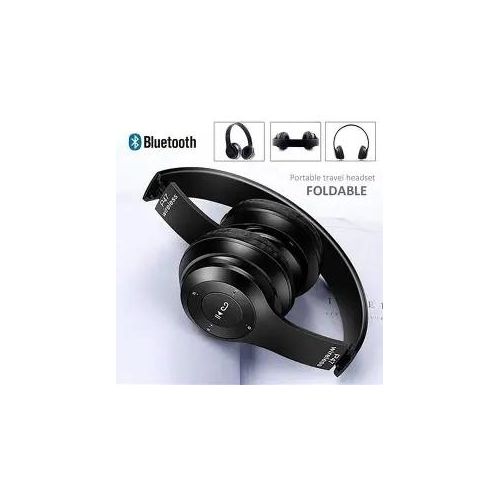 P47 Wireless Bluetooth Headset With Fm Radio - Lemon Green - image 4