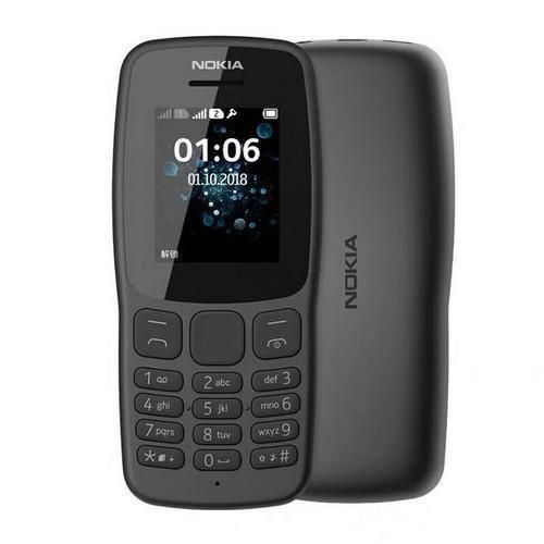 product_image_name-Nokia Imported-105 Dual SIM Mobile Phone - Black-1