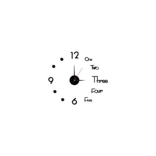 Generic DIY Wall Clock 3D Mirror Stickers Large Wall Clock