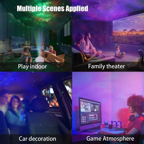 product_image_name-Generic-Astronaut starry sky projector, starry sky ceiling night light with remote control, holiday gift-4