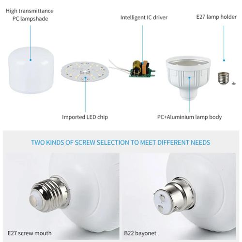 Generic 10w Screw base LED Bulb E27 - image 2