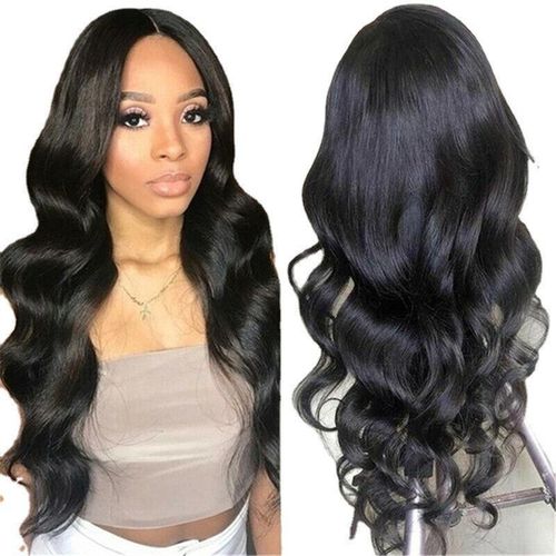 product_image_name-Fashion-Women's Wig Luxury Long Body Wave  Front Wig-3