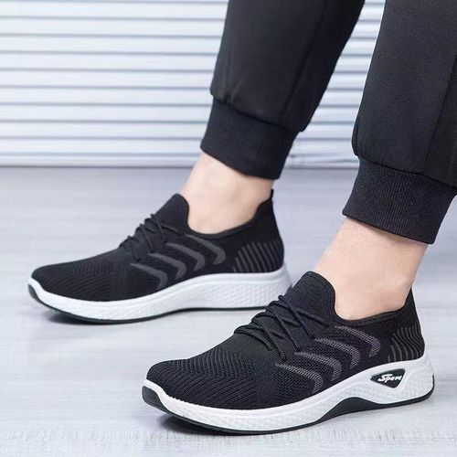 product_image_name-FUXING FASHION-Men'S Fashion sneaker - Black-1