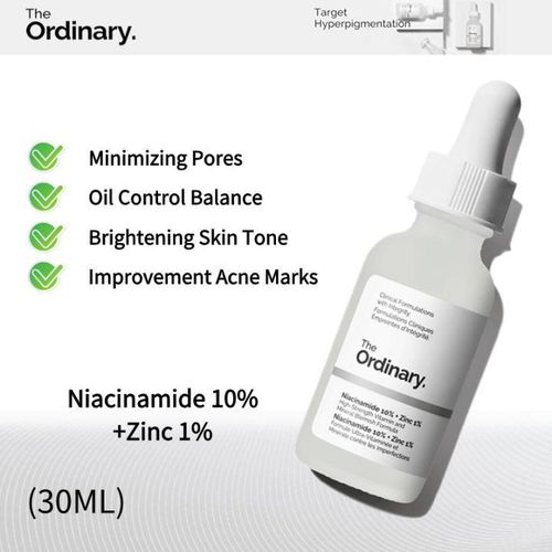 product_image_name-Generic-The Ordinary Niacinamide 10%+Zinc 1% Improve Oily Skin Serum(30ml)-1
