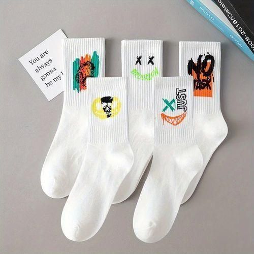 product_image_name-Fashion-10 Pairs of Men's Sports Socks, Student Basketball Socks, Unisex-5