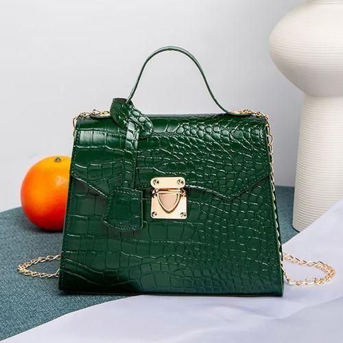 product_image_name-Fashion-Ladies Mini Hand Bag Green-1