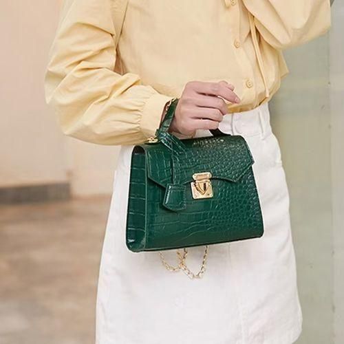 product_image_name-Fashion-Ladies Mini Hand Bag Green-2