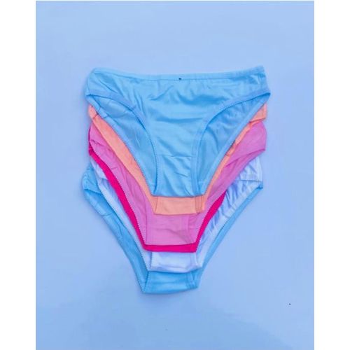 product_image_name-White Label-10 Pieces Of Ladies Seamless Panties Set - Multicolor-1