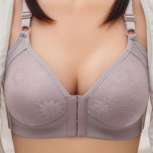 Shop Generic Women's Comfort Revolution Front_Close Shaping Wirefree Bra  Large Size Bralette Stretch B C Cup Ultimate Lift Brassiere(#2021Deep  Cameo) Online