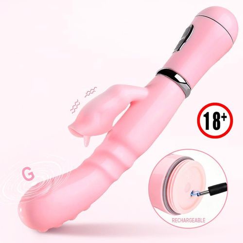 Generic Soft Safe Waterproof Silicone Massage Wand, 12 Vibration Modes