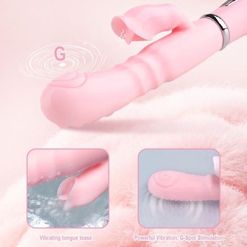 Generic Soft Safe Waterproof Silicone Massage Wand, 12 Vibration Modes - image 2