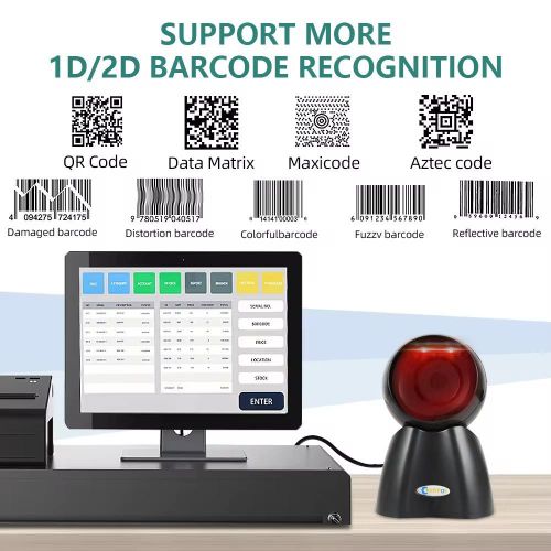 Generic 1D/2D OMNIDIRECTIONAL BARCODE SCANNER - image 2