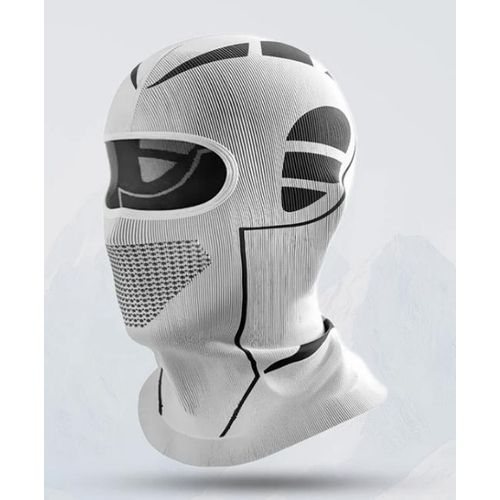 product_image_name-AD GALAXY- Motorcycle Balaclava Face Mask/Cover - Grey-2