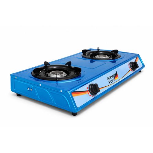 German Plus Modern Design Double Burner Tabletop Gas Cooker. - image 2