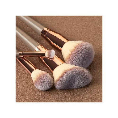 Generic 15PCS Makeup Brush Set with BagProfessional Foundation Blending Powder BlushBrush - image 5
