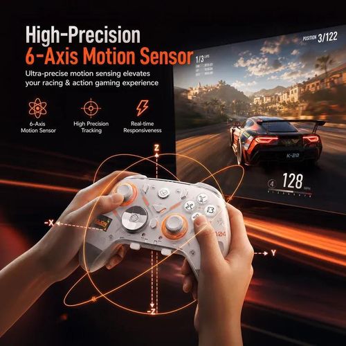 AOLION  Wireless Game Controller for PC, Android & iOS - Bluetooth Gaming Pad - No Stick Drifting - image 4
