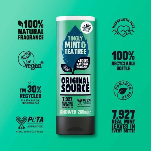 Original Source MINT & TEA TREE SHOWER GEL - image 2