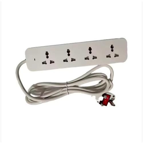 product_image_name-Powerful-High Quality Plug Socket Power Outlet Extension Socket Wire Home Commercial - White-1
