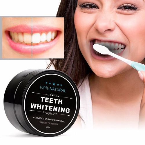 product_image_name-Generic-100% Natural Activated Charcoal Toothpaste - 30g - Black-1