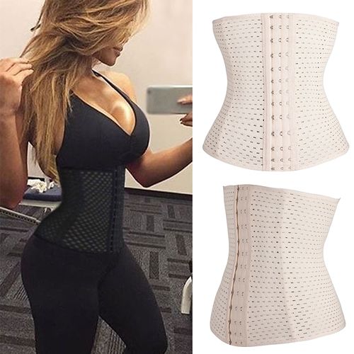 Shop Generic Women Corset Workout Waist Trainer Cincher Girdle Gl Ladies Tummy  Control Body Shaper Underbust Slimming Belt WeigthLoss Online