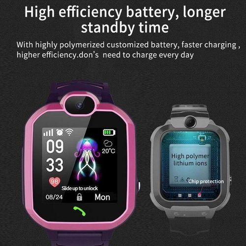 product_image_name-Generic-Smart2030 C002 Kids Smartwatch - Black-4