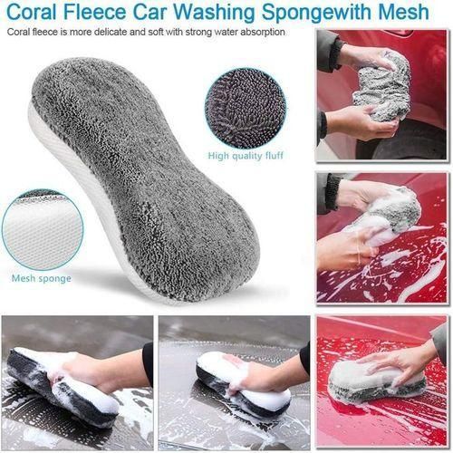 product_image_name-Generic-9 Pieces Car Cleaning Kit, Gloves, Sponge, Brush for Car Washing/Dust Removal-6