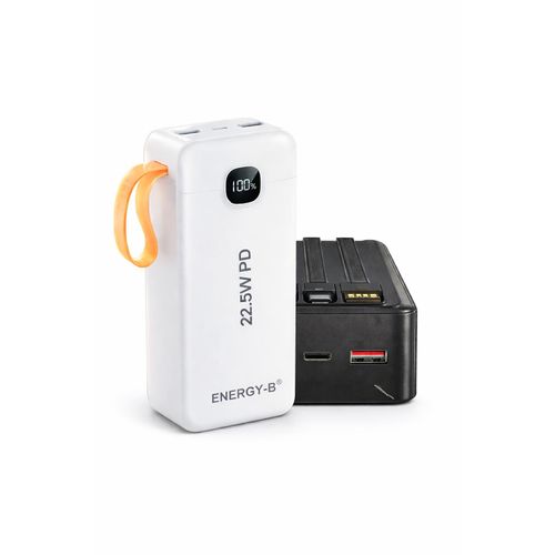 product_image_name-Energy-40000 Portable Power Bank– Fast Charge PD 22.5W, LED Display, USB-C & Lightning-1