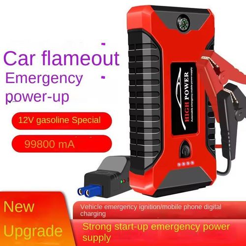 Generic  Multi-Function Car Jump Starter & Portable Power Bank Kit- 99800Amh Battery Capacity - image 3