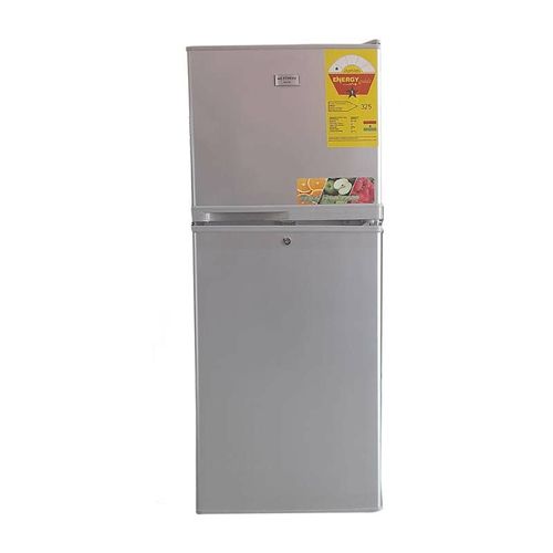 Westpool 108 Litres - WP-128 - Double Door Refrigerator - Grey