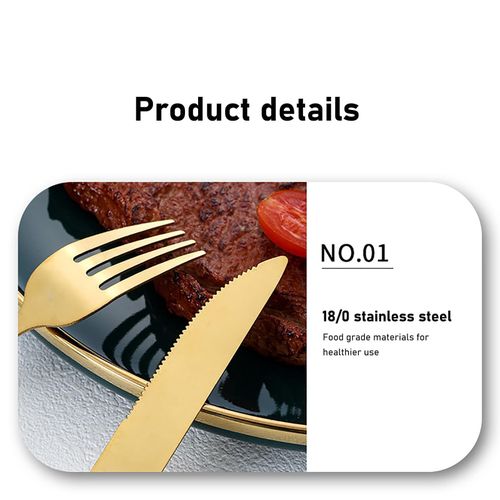 product_image_name-Generic-24-piece stainless steel knife, fork and spoon cutlery set (green)-2