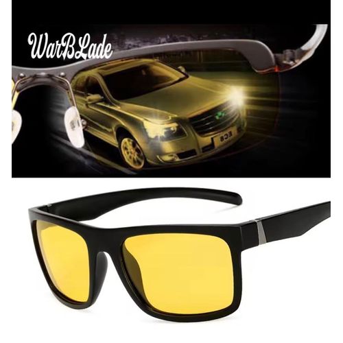 product_image_name-Glass-Night Driving Glasses Anti Glare Polarized Night Vision Fit Over for Both Men, Women-1