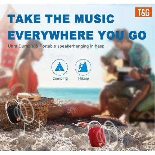 product_image_name-LICUE-Clip 5-Wireless Speaker Portable Mini Speaker, Large Audio, LED Lights, Portable Audio, Outdoor Speaker, Integrated Latch, Home, Outdoor, And Travel Speakers, Support, Micro SD/TF Card, Lively And Cheerful Atmosphere, Camping-6