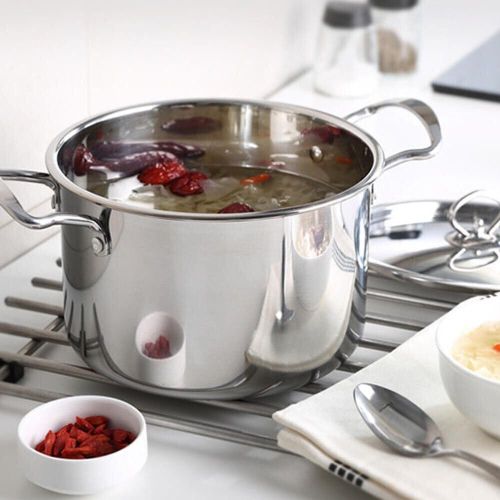 product_image_name-Generic-5 Pack Stainless Steel COOKWARE HOB STOCKPOT Pot Casserole Set with Glass LIDS-2